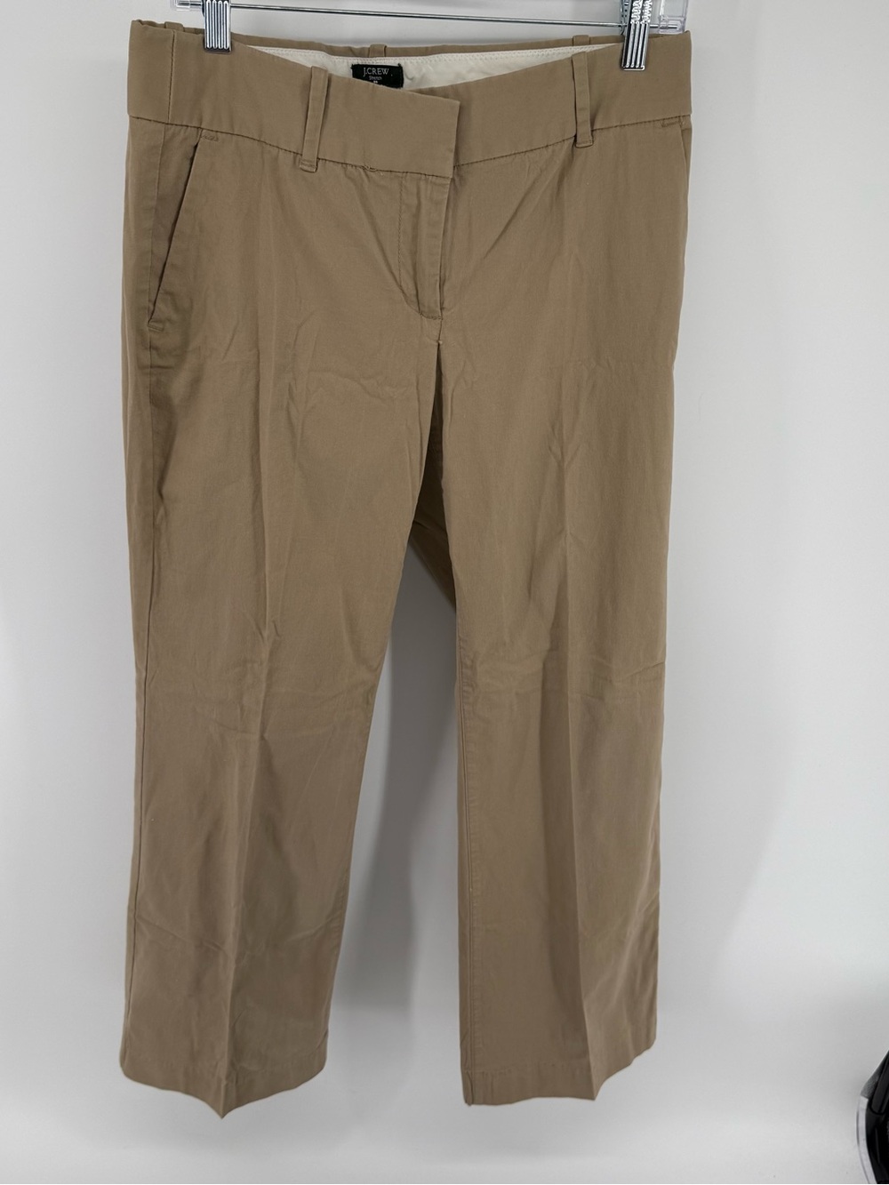 J. Crew Stretch City‎ Fit Pants in Khaki